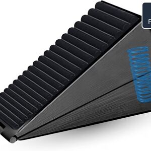 2PCS Strongest Door Stoppers, Spring Loaded Heavy Duty Door Stop, Door Stoppers